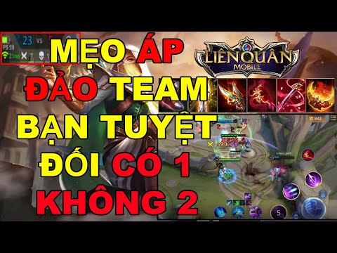 Top 1 Tel'Annas | Mẹo Áp Đảo Team Bạn Không Lối Thoát Có 1 Không 2 - Liên Quân