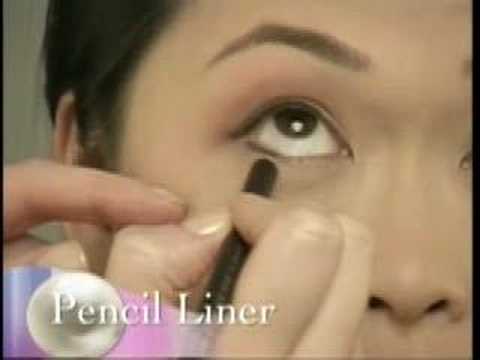 how to apply eye makeup for asian eyes. SHAPED ASIAN EYE Make-Up Techniques From Eve Pearl