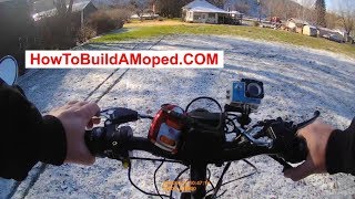 How To Break In a Brand New Engine First Ride How To Build a Motorized Bicycle Part 19
