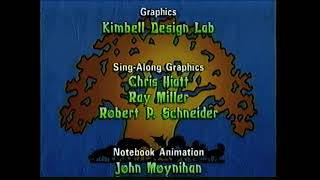 Closing To Disney Sing Along Songs - Fliks Musical Adventure At Disneys Animal Kingdom 1999 Vhs