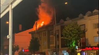 Fethiyede Otelde Yangın