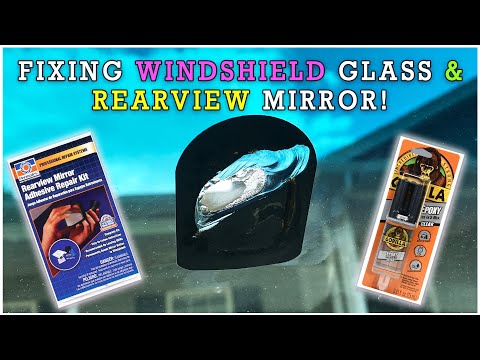 Joshua's Vlog #21 | Fixing Windshield & Rear View Mirror