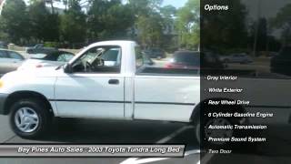 2003 Toyota Tundra Long Bed Saint Petersburg FL 33708