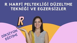 R Peltekliğini Düzeltme Tekniği Ve R Harfi Diksiyon Çalışması
