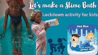 Lockdown Activity For Young Kidsglitter Slime Baff Bathtime Fun