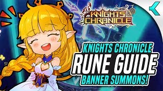 Rune Guide Knights Chronicle - Beginners Guide Fire Banner Summons