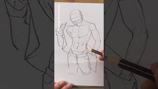 Sketching Mans Body