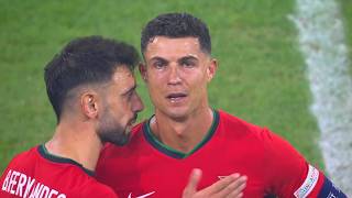 Ronaldo Crying Against Slovenia In Rare Vip Camera 01072024 Euros Round Of 16
