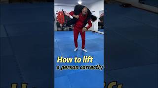 How To Lift A Person Correctly! #Firefighter #Army #Correctly #Funny #Lesson