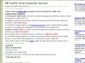 BP Credit Card Customer Service - Payment And Application Help
