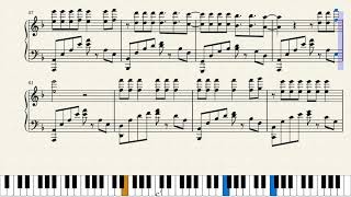 Alekseev - Пьяное Солнце Drunken Sun Piano Sheet