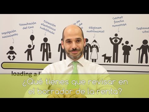 ¿Qué tienes que revisar en el borrador de la Renta?