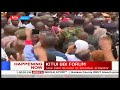 HAPPENING NOW : Scuffle ensues during Moses Kuria's arrival d...