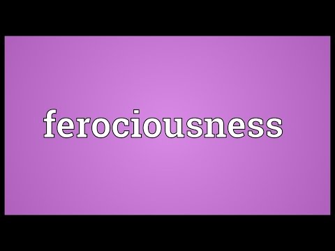 Header of ferociousness