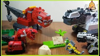 Dinazor Makineler Lego Oyuncak 3-DinoTrux Mega Bloks-We Changed the Heads of the