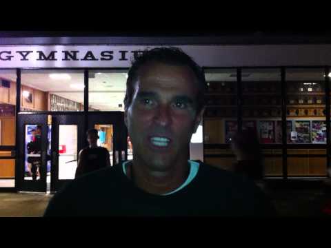 Maine South Coach Charlie Bliss