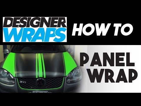 Applying 3M Designer Wrap - Full Panel