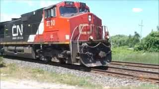 "TRAIN HORNS COMPILATION"(#3)(LOUD!)