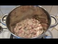 cuisiner de l'émincé de porc