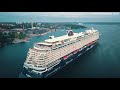 LARGEST CRUISE SHIPS IN THE WORLD. MEIN SCHIFF Cruise Ship Tour. DJI Mavic drone aerial footage 4k.