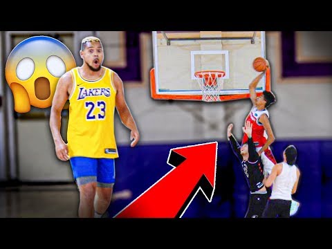 MY CRAZY DUNK ON JESSER! First 2HYPE Hoop Session! 3 VS 3 BASKETBALL