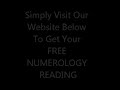 numerology reading