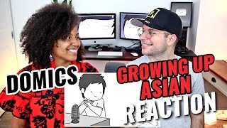 Domics - Growing Up Asian | REACTION