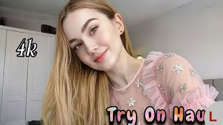 4K Transparent Lingerie & See-Through Styles Shein 2025 Bikini Try-On Haul