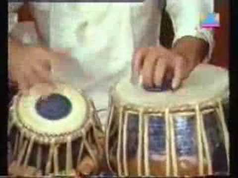 Ustad Zakir Hussain -- Vintage Teental Solo