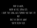 Matty Healy - 102 (lyrics)