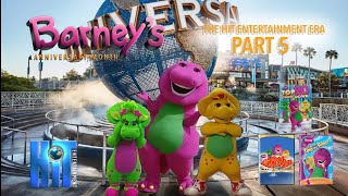 Barneys Anniversary Month The Barney Home Videos The Hit Entertainment Era Part 5