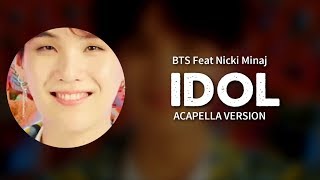 [Acapella] BTS feat Nicki Minaj - Idol (All Vocal)