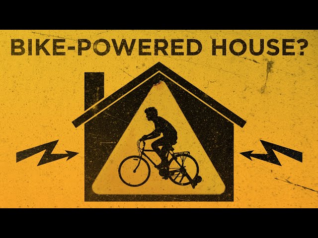 Can you power A Home With A Bicycle? - Video