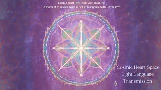 Cosmic Rainbow Dragon Heart, Goddess Kuan Yin Light Language