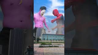Hulk and spider fight giant monsters | Red spider man sacrificed #spideylife