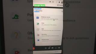 Google Meet Breakout Rooms #mudahmengajar #youtubeshortsedu #learnonyoutube #pdpr