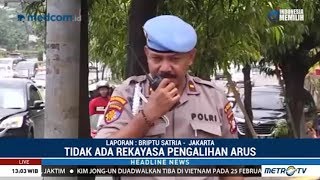 602 Polisi Diterjunkan Amankan Lalu Lintas Sekitar Lokasi Debat