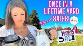 Couldnt Believe The Deals At These Yard Sales - Ebay Reseller Flips Vintage Items For Profit Haul