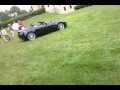 Aston Martin V8 Vantage rev and accelerate+Aston DB4!