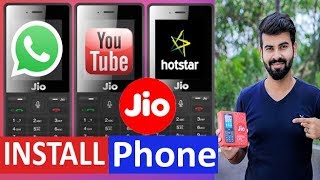 How to Download WhatsApp and Youtube on JIO Phone ll Jio Phone Me WhatsApp or Youtube Kaise Chalaya