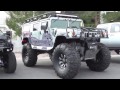 huge lift Hummer H1 :SEMA 2013