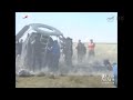 Soyuz space capsule lands safely in Kazakhstan