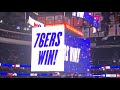 Philadelphia 76ers 2021 Live Win Song