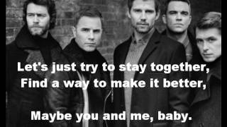 Watch Take That Stay Together video