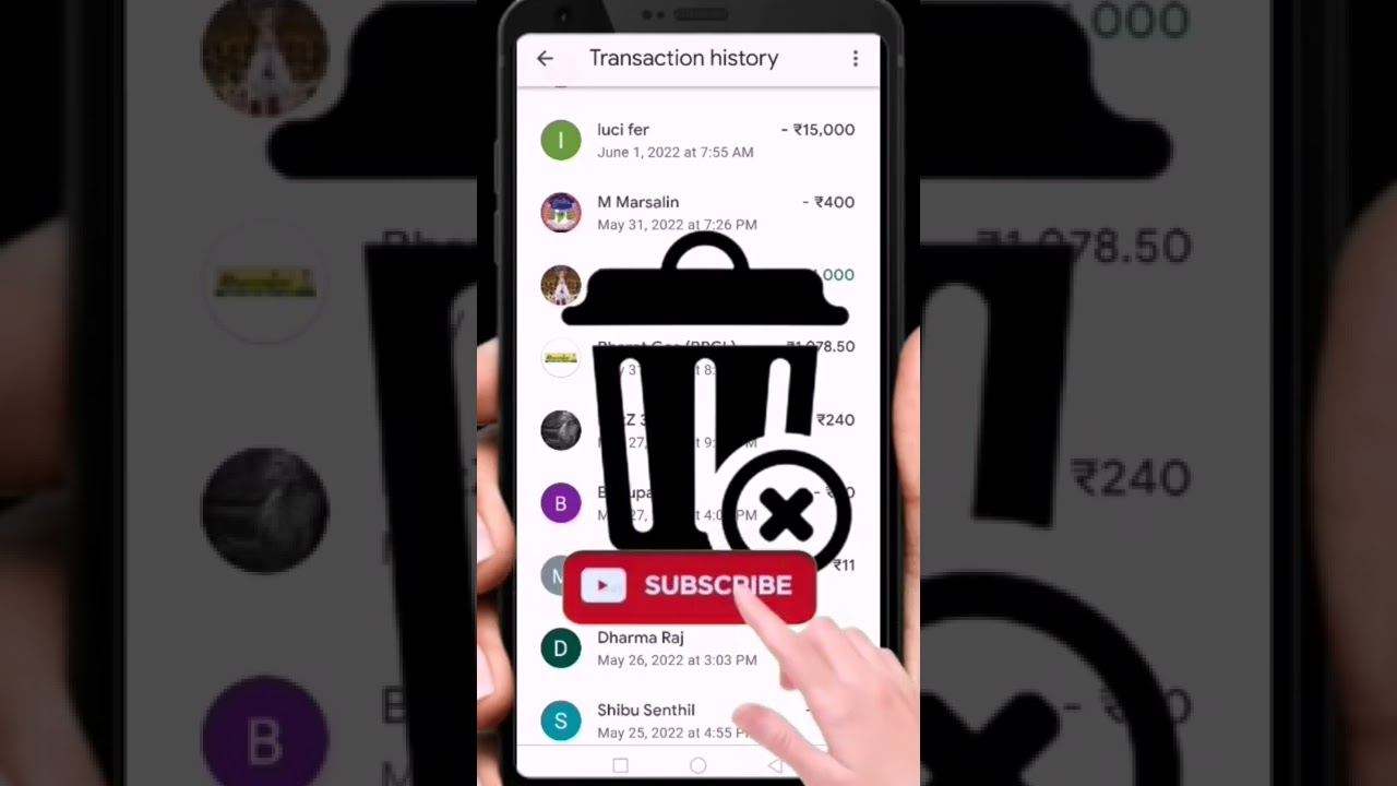 How to delete transaction history in google pay | Delete How to delete transaction history in google pay | Delete