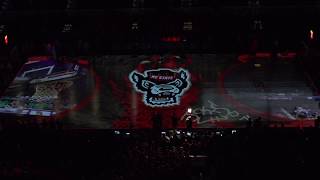 2019-20 NC State Men's Basketball Court Projection Video