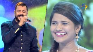 Yem Sakkagunnavro Song Uma Neha,Anuj Performance Super Masti Mahabubnagar 12Th February 2017