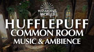 Hufflepuff Common Room Harry Potter Music & Ambience - 4 Magical Scenes For Relaxation And Focus.