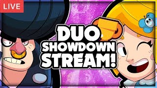 DUO SHOWDOWN LIVE STREAM! + ROAD To 10K Trophy Pushing! - Brawl Stars! DUO SHOWDOWN LIVE STREAM! + ROAD To 10K Trophy Pushing! - Brawl Stars!