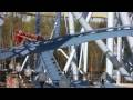 HD Ride the Griffon Roller Coaster Front Seat Busch Gardens Europe